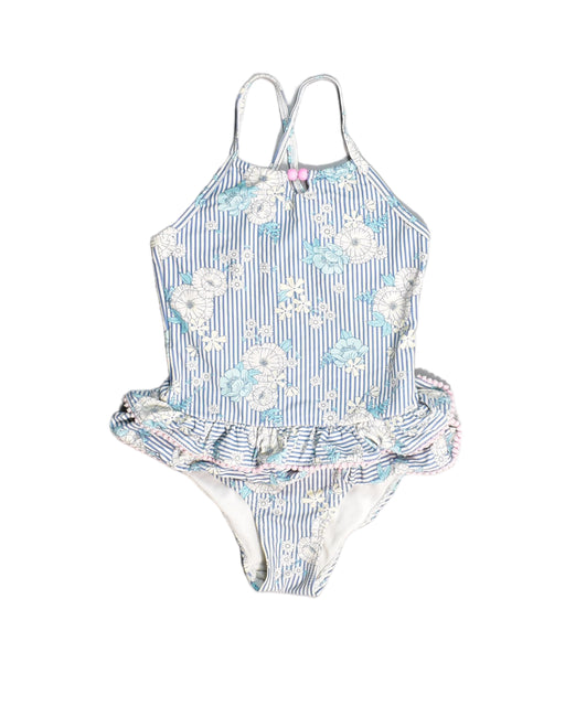 A Blue Swimsuits from Milkshake in size 7Y for girl. (Front View)