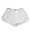 A White Shorts from Milkshake in size 7Y for girl. (Front View)