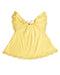 A Yellow Sleeveless Dresses from Shabby Chic in size 18-24M for girl. (Front View)