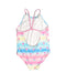 A Multicolour Swimsuits from Hatley in size 8Y for girl. (Back View)