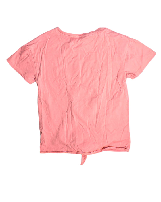 A Pink Short Sleeve Tops from Seed in size 13Y for girl. (Back View)