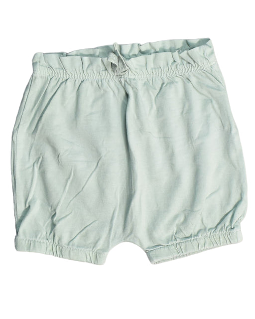 A Green Shorts from Pehr in size 12-18M for girl. (Front View)