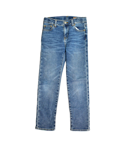A Blue Jeans from Crewcuts in size 7Y for girl. (Front View)
