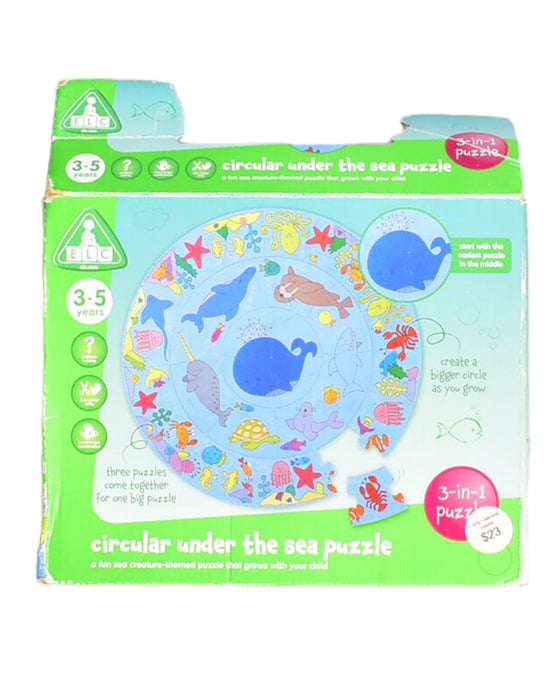 A Blue Board Games & Puzzles from ELC by Mothercare in size O/S for neutral. (Front View)