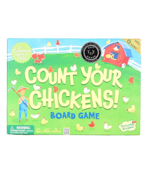 A Green Board Games & Puzzles from Peaceable Kingdom in size O/S for neutral. (Front View)
