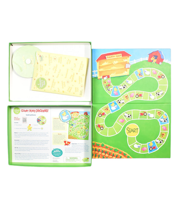 A Green Board Games & Puzzles from Peaceable Kingdom in size O/S for neutral. (Back View)