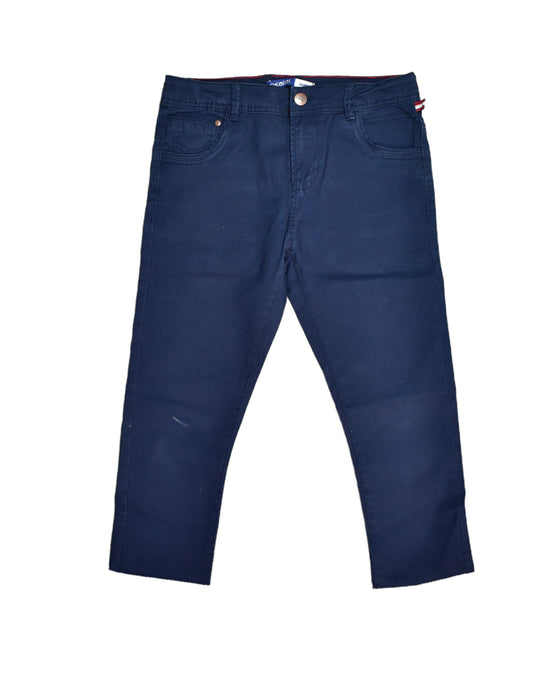 A Blue Casual Pants from Okaïdi in size 12Y for boy. (Front View)