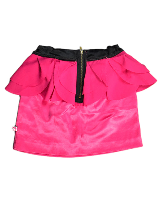 A Pink Short Skirts from Barbie in size 6T for girl. (Back View)
