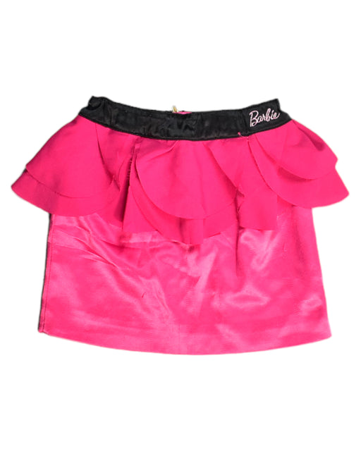 A Pink Short Skirts from Barbie in size 6T for girl. (Front View)