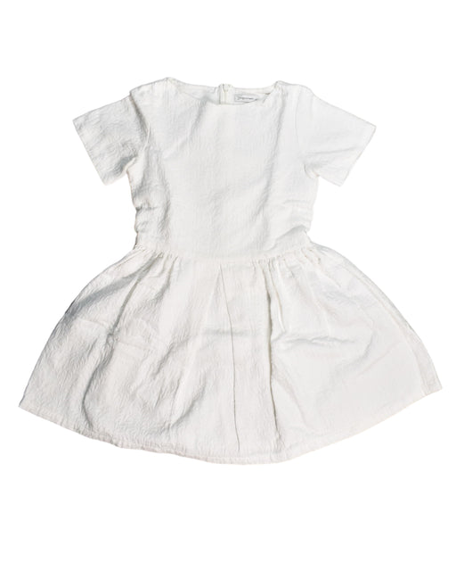 A White Short Sleeve Dresses from Gingersnaps in size 10Y for girl. (Front View)