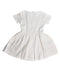 A White Short Sleeve Dresses from Gingersnaps in size 10Y for girl. (Back View)
