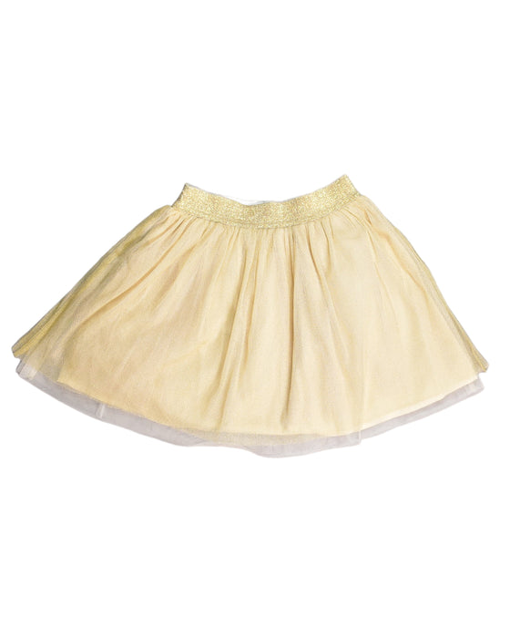 A Yellow Short Skirts from Gingersnaps in size 10Y for girl. (Back View)