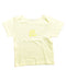 A Yellow Short Sleeve Tops from Bout'Chou in size 3T for girl. (Front View)