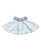 A Blue Short Skirts from Seed in size 4T for girl. (Back View)