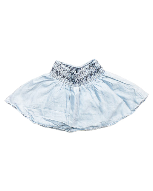 A Blue Short Skirts from Seed in size 4T for girl. (Front View)