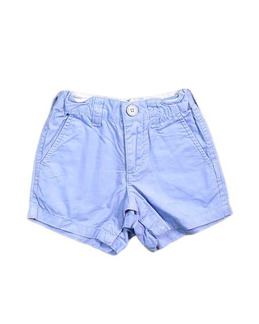 A Blue Shorts from Chateau de Sable in size 3-6M for girl. (Front View)