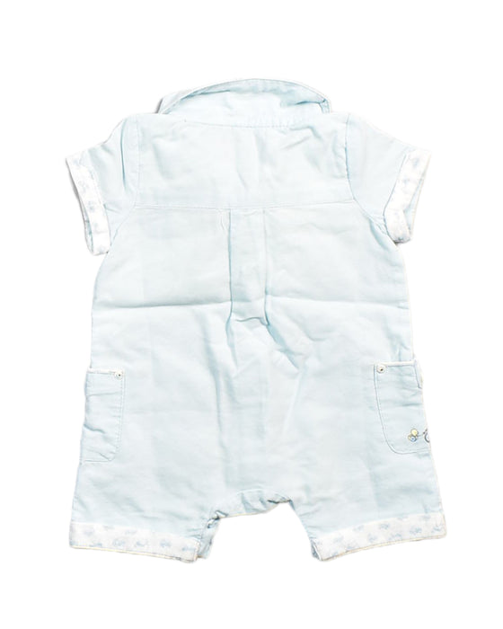 A Blue Rompers from Sergent Major in size 6-12M for boy. (Back View)