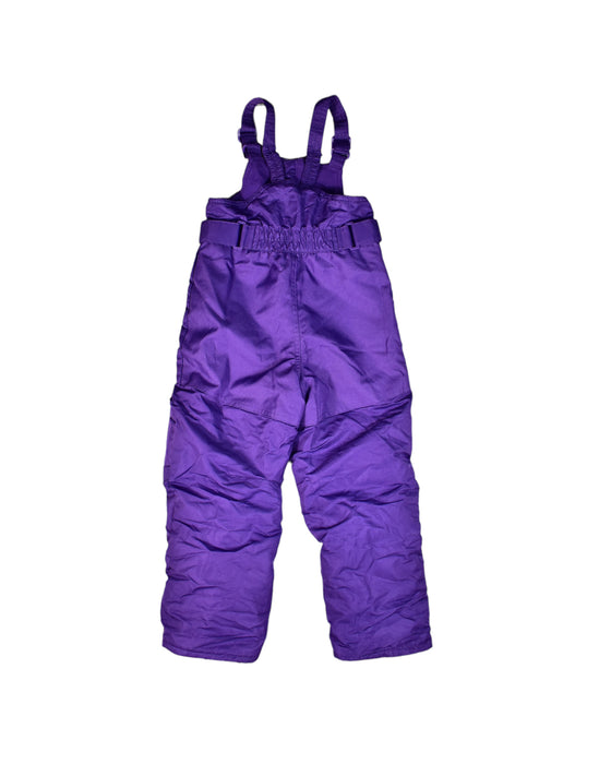 A Purple Long Overalls from Cat & Jack in size 5T for girl. (Back View)