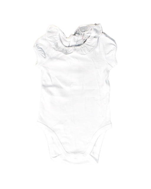 A White Bodysuits from Jacadi in size Newborn for girl. (Front View)