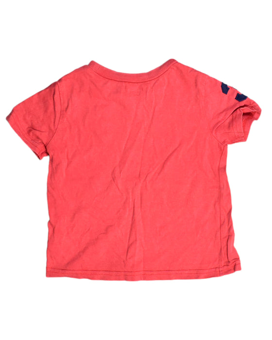 A Red T Shirts from Ralph Lauren in size 12-18M for boy. (Back View)