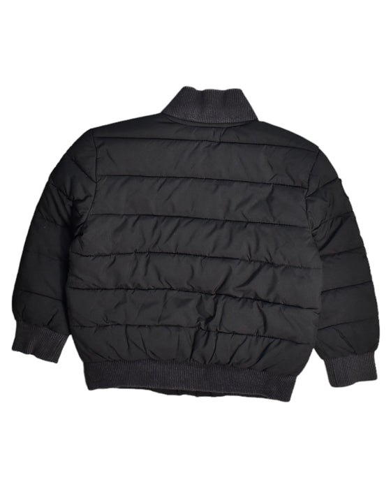 A Black Puffer/Quilted Jackets from Polo Ralph Lauren in size 4T for boy. (Back View)