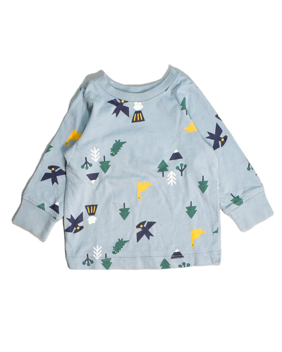 A Blue Sweatshirts from Hanna Andersson in size 18-24M for boy. (Front View)