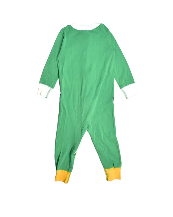 A Green Onesies from Hanna Andersson in size 18-24M for boy. (Back View)
