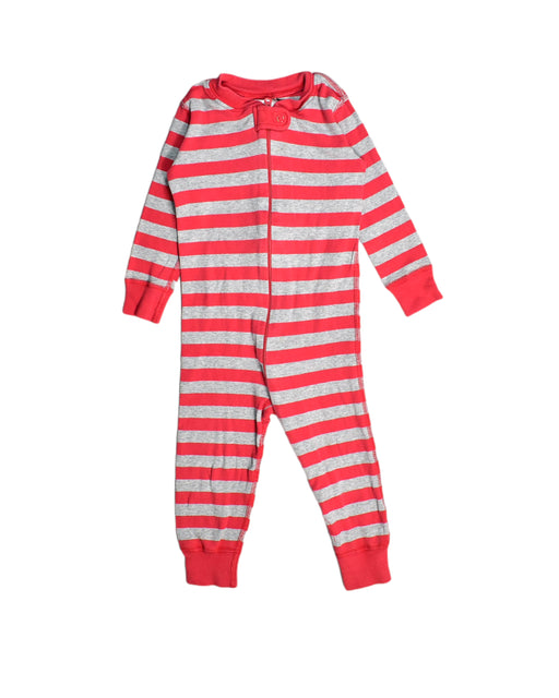 A Red Onesies from Hanna Andersson in size 18-24M for neutral. (Front View)