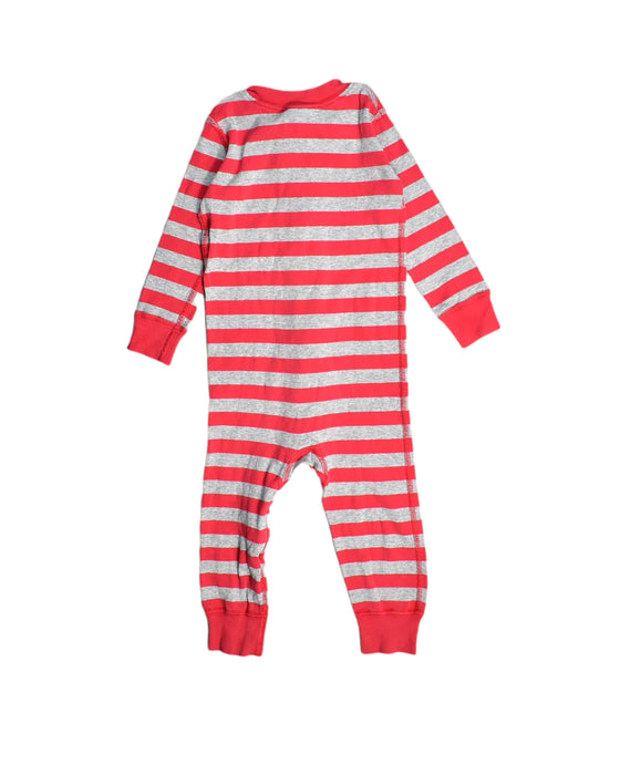 A Red Onesies from Hanna Andersson in size 18-24M for neutral. (Back View)