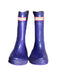 A Purple Rain Boots from Hunter in size 10Y for girl. (Back View)