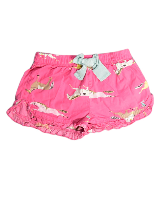 A Pink Shorts from Joules in size 4T for girl. (Front View)