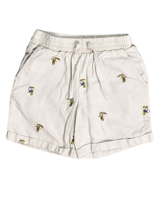 A White Shorts from Love Bonito in size 7Y for girl. (Front View)