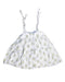 A White Sleeveless Dresses from Gingersnaps in size 4T for girl. (Back View)