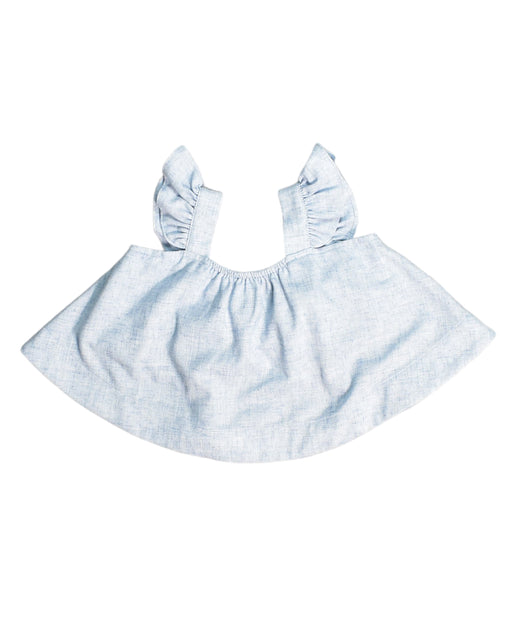 A Blue Sleeveless Tops from Love Bonito in size 12-18M for girl. (Front View)