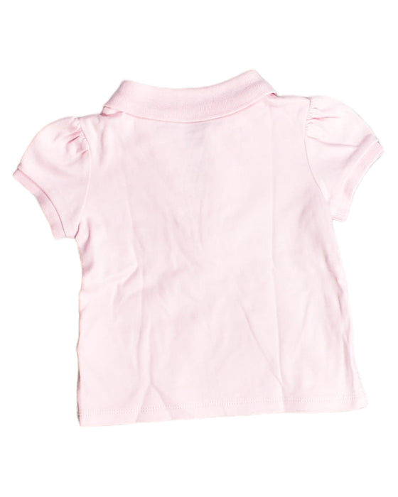 A Pink Short Sleeve Tops from Ralph Lauren in size 6-12M for girl. (Back View)