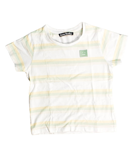 A White T Shirts from Acne Studios in size 4T for boy. (Front View)
