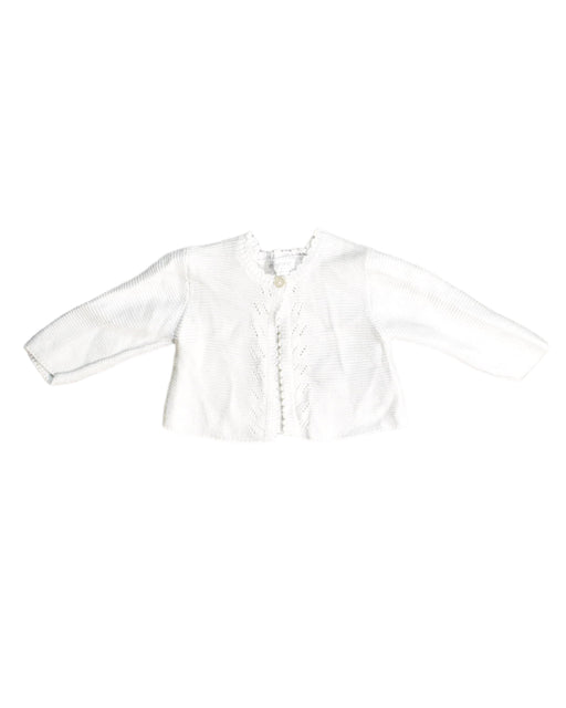 A White Cardigans from Mayoral in size Newborn for girl. (Front View)