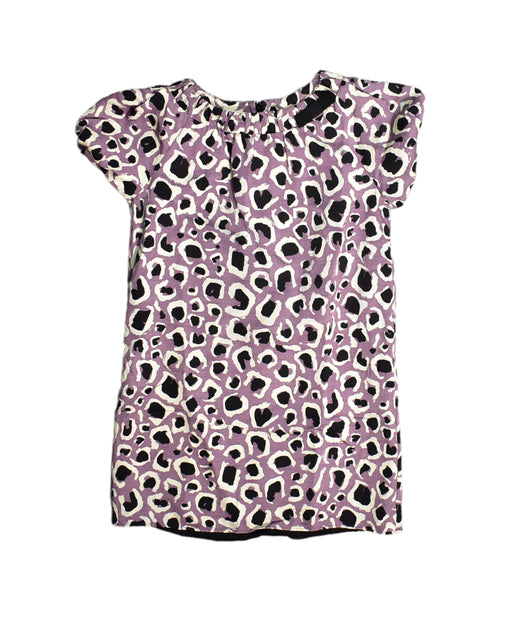 A Purple Short Sleeve Tops from Gucci in size 6T for girl. (Front View)