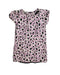 A Purple Short Sleeve Tops from Gucci in size 6T for girl. (Front View)