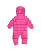 A Pink Rompers from L.L.Bean in size 0-3M for girl. (Back View)