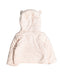 A Beige Hoodie from Mori in size 0-3M for neutral. (Back View)