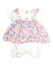 A White Rompers from Week-end a la Mer in size 12-18M for girl. (Front View)