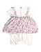 A White Rompers from Week-end a la Mer in size 12-18M for girl. (Back View)