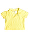 A Yellow Short Sleeve Polos from Ralph Lauren in size 3-6M for boy. (Front View)