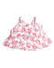 A White Sleeveless Dresses from Catimini in size 0-3M for girl. (Back View)