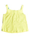 A Yellow Sleeveless Tops from DPAM in size 18-24M for girl. (Back View)