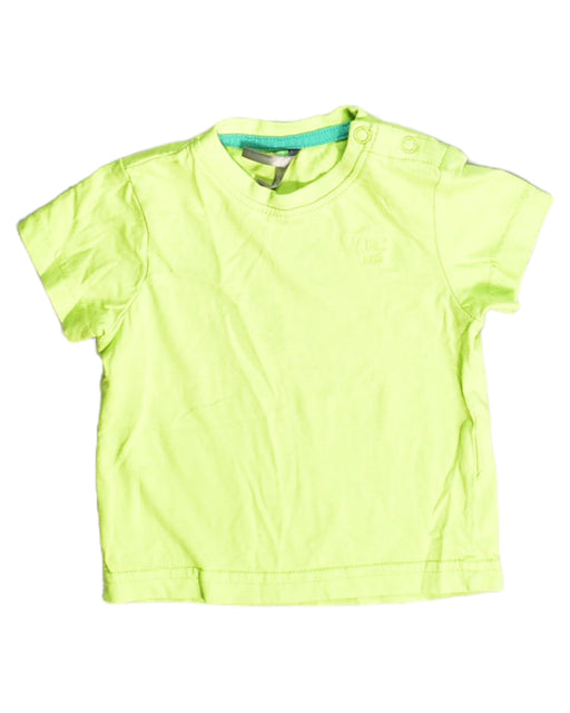 A Yellow Short Sleeve Tops from Orchestra in size 0-3M for boy. (Front View)