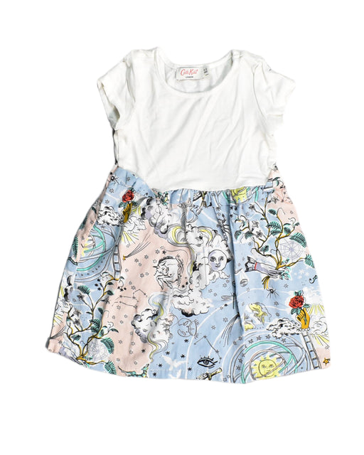A White Short Sleeve Dresses from Cath Kidston in size 6-12M for girl. (Front View)