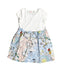 A White Short Sleeve Dresses from Cath Kidston in size 6-12M for girl. (Front View)
