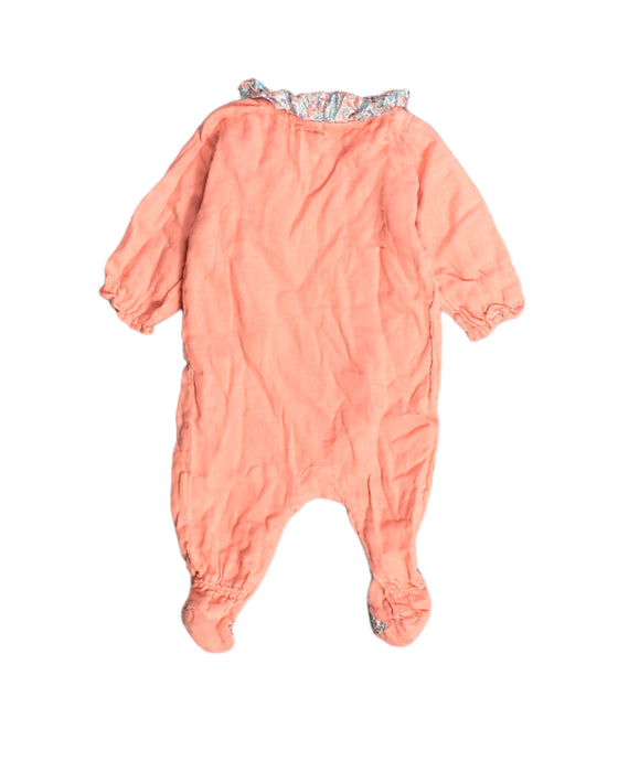 A Orange Jumpsuits from Chateau de Sable in size 0-3M for neutral. (Back View)